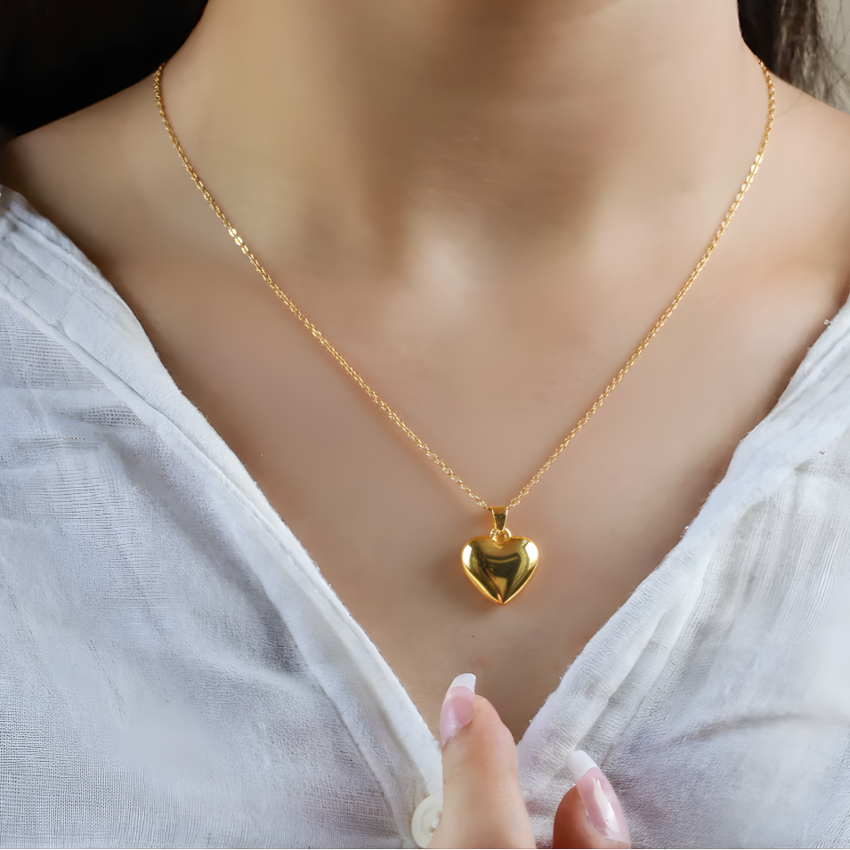 Premium Gold-Plated Crystal Chain Necklace | Elegant & Minimal