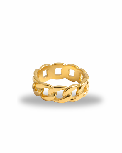 Luxury Gold-Plated Fashion Ring | Elegant Everyday Wear