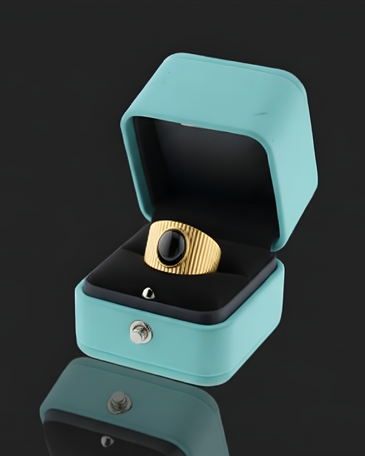 Premium Gold-Plated Adjustable Ring | Timeless Design