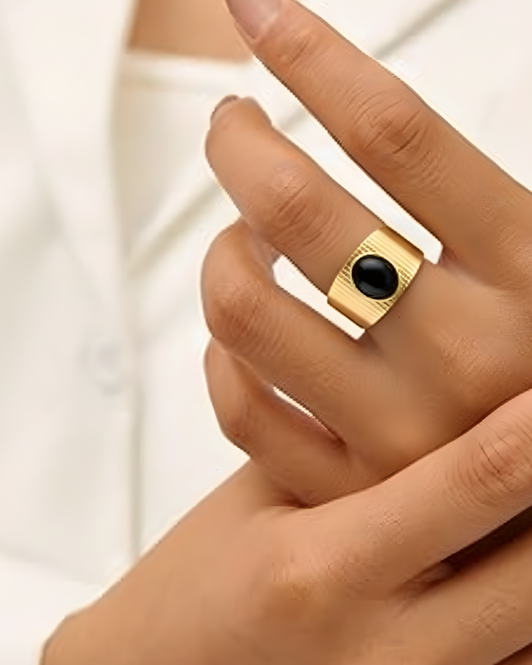 Premium Gold-Plated Adjustable Ring | Timeless Design