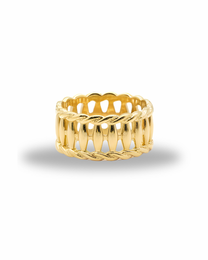 Premium Gold-Plated Elegant Ring | Minimal Luxury Look