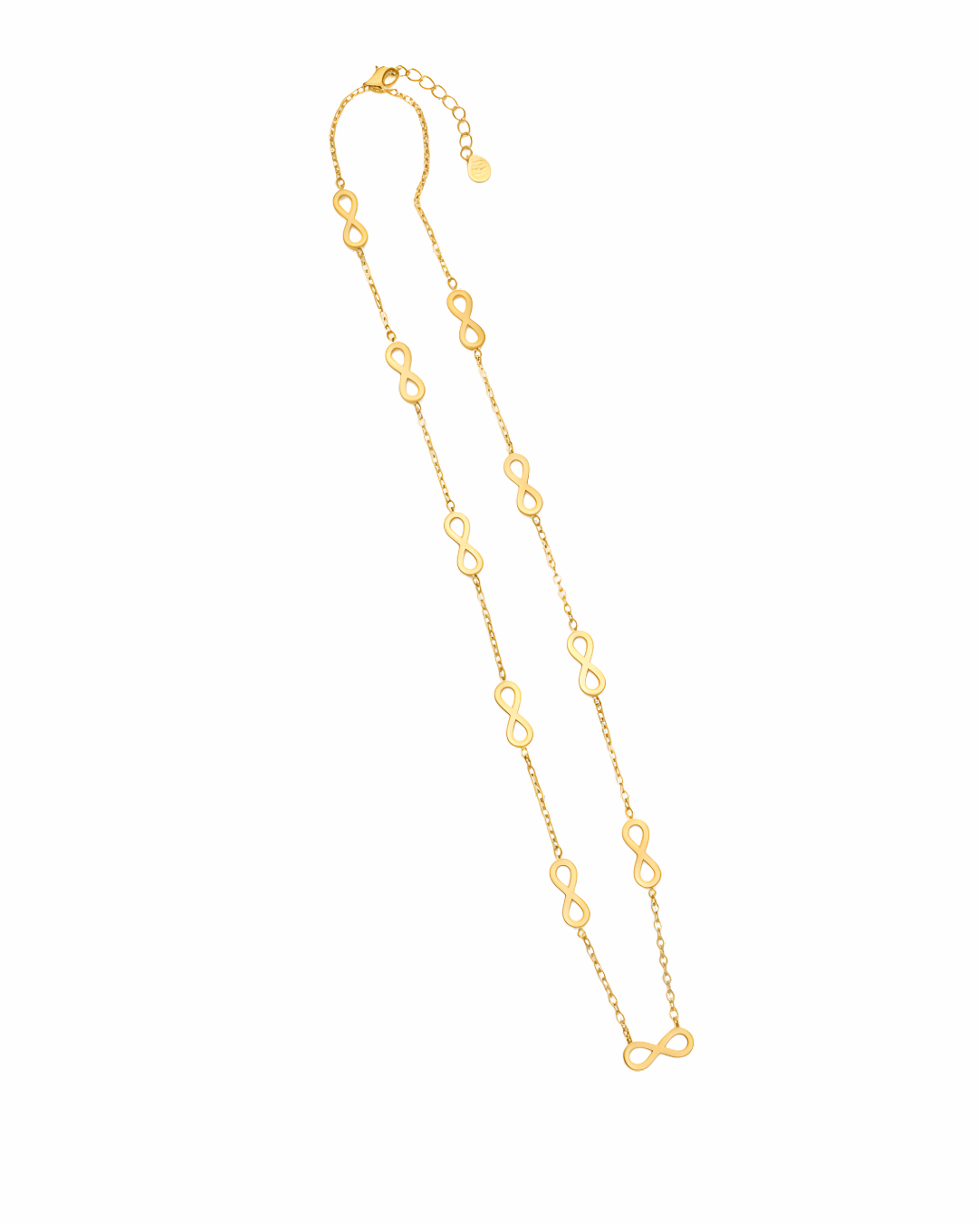 Premium Gold-Plated Infinity Necklace | Elegant & Minimal